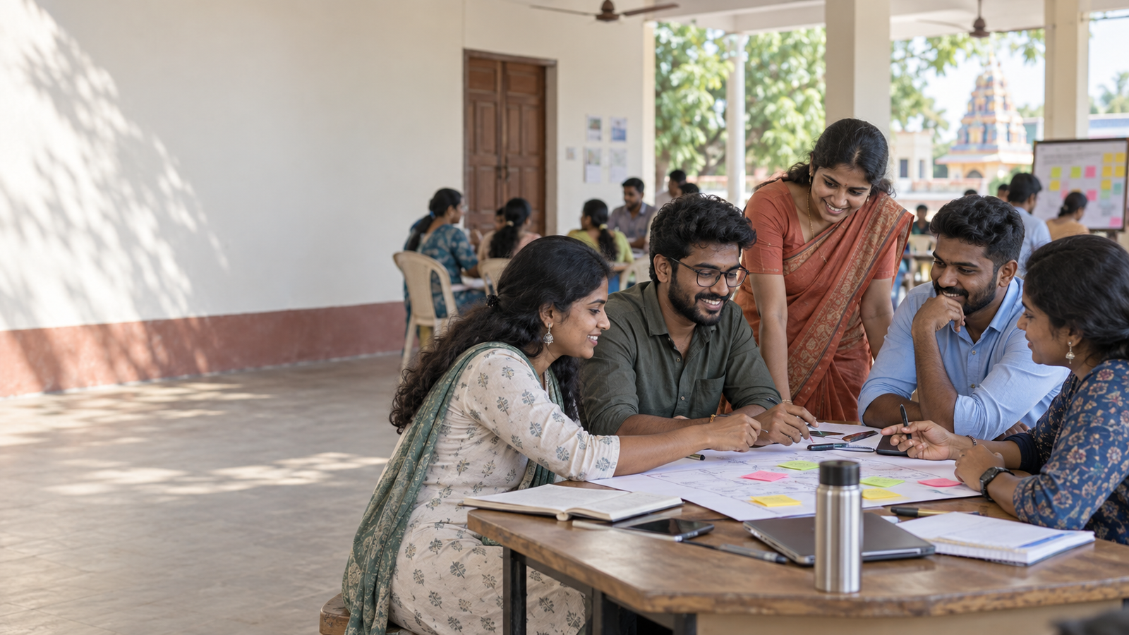 Illustrative leadership workshop